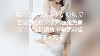 极品白虎萝莉美少女 奶兔 反差母狗的粉穴修养 骚兔兔首次肛塞滴蜡调教 开档黑丝猛夹主人肉棒