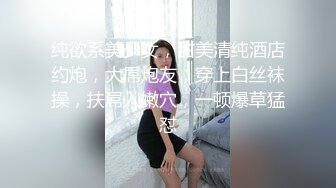 纯欲系美少女，甜美清纯酒店约炮，大屌炮友，穿上白丝袜操，扶屌入嫩穴，一顿爆草猛怼