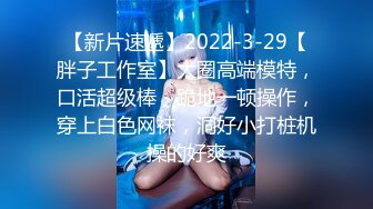 【新片速遞】2022-3-29【胖子工作室】大圈高端模特，口活超级棒，跪地一顿操作，穿上白色网袜，洞好小打桩机操的好爽