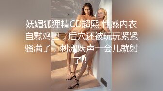 妩媚狐狸精CD超熙 性感内衣自慰鸡巴，后穴还被玩玩紧紧骚满了，刺激妖声一会儿就射了！