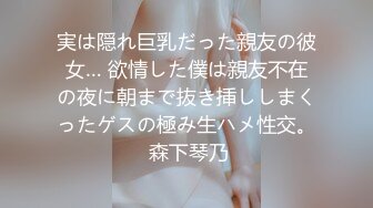 実は隠れ巨乳だった親友の彼女… 欲情した僕は親友不在の夜に朝まで抜き挿ししまくったゲスの極み生ハメ性交。 森下琴乃