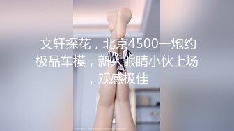  文轩探花，北京4500一炮约极品车模，新人眼睛小伙上场，观感极佳