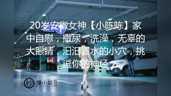 20岁安徽女神【小陈陈】家中自慰，撒尿，洗澡，无辜的大眼睛，汩汩冒水的小穴，挑逗你的神经