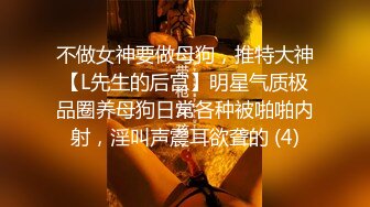 不做女神要做母狗，推特大神【L先生的后宫】明星气质极品圈养母狗日常各种被啪啪内射，淫叫声震耳欲聋的 (4)