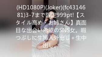 (HD1080P)(Joker)(fc4314681)3-7まで限定999pt!【スタイル高め・お姉さん】真面目な出会い希望のSNS女。暇つぶしに生挿入外出し＋生中出し。