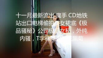 十一月最新流出 魔手 CD地铁站出口电梯偷拍美女裙底《极品骚秘》公司极品女秘，外纯内骚，T字裤掩盖不住黑菊