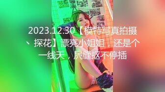 2023.12.30【模特写真拍摄丶探花】漂亮小姐姐，还是个一线天，屄缝抠不停插