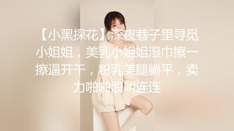 【小黑探花】深夜巷子里寻觅小姐姐，美乳小姐姐湿巾擦一擦逼开干，粉乳美腿躺平，卖力啪啪浪叫连连