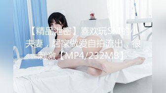 【精品泄密】喜欢玩SM的小夫妻，居家做爱自拍流出，很刺激【MP4/232MB】