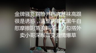 金牌骚货露脸开档肉丝袜高跟很是诱惑，逼里夹着大黑牛自慰摩擦阴蒂浪叫不止，勾搭外卖小哥深喉口交激情爆草